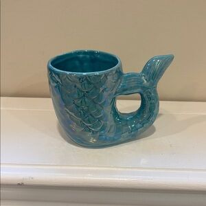 Blue Mermaid Tail Mug